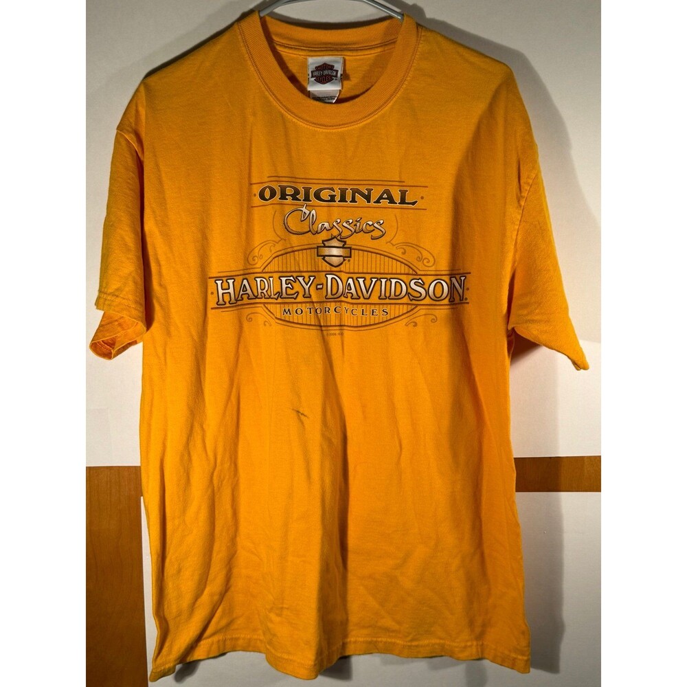 Harley Davidson Motorcycles Smoky Mountain Gatlinburg TN Shirt Large L USA